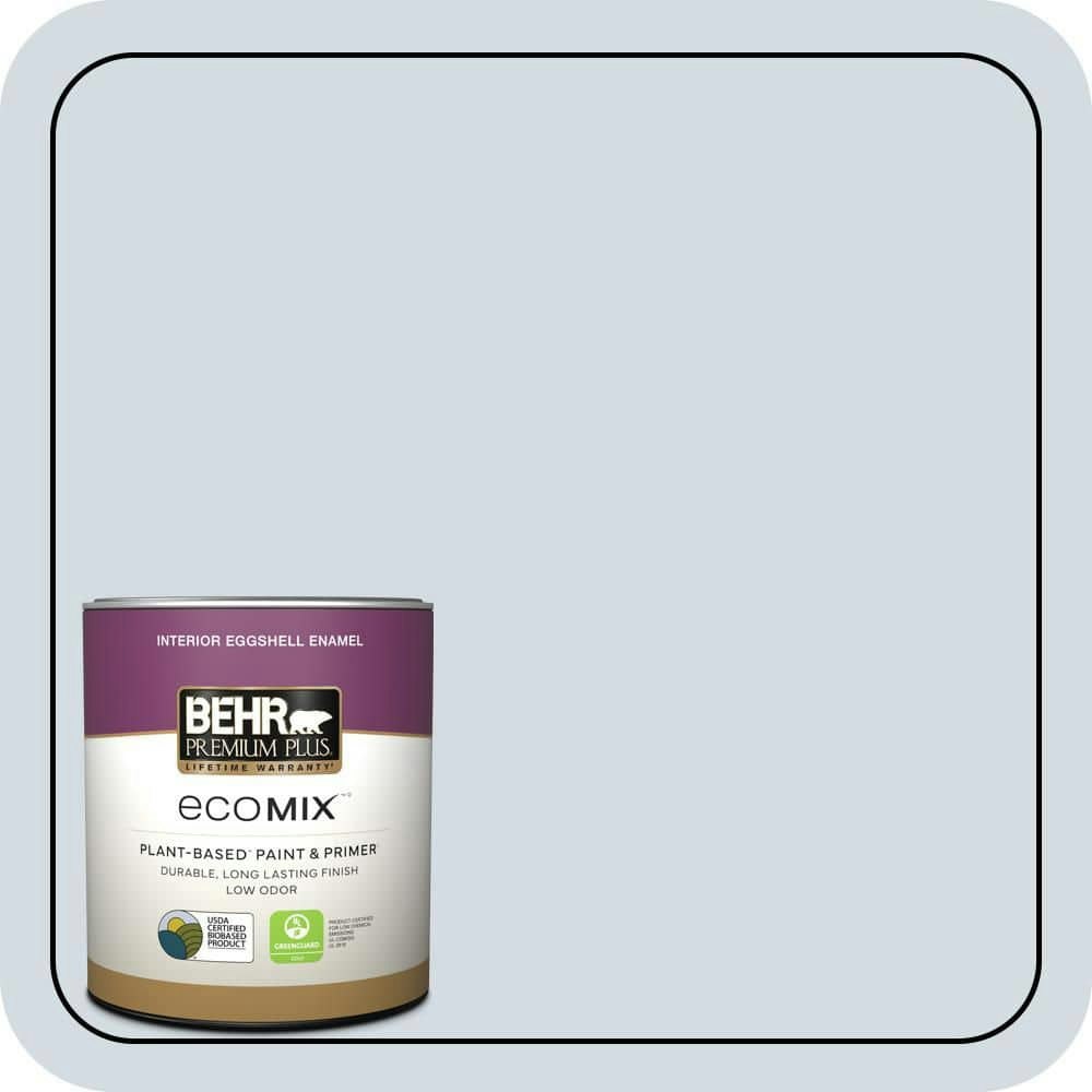 Mystic Pool 1-Quart EcoMix Plant-Based Interior Enamel Paint and Primer: $20.48 Mystic Pool 1-Quart EcoMix Plant-Based Interior Enamel Paint and Primer: $20.48