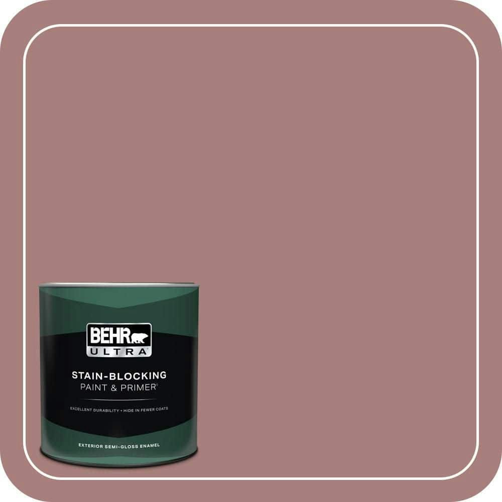 Bedford Brown Semi-Gloss Enamel Exterior Paint and Primer 1-Quart: $30.98 Bedford Brown Semi-Gloss Enamel Exterior Paint and Primer 1-Quart: $30.98