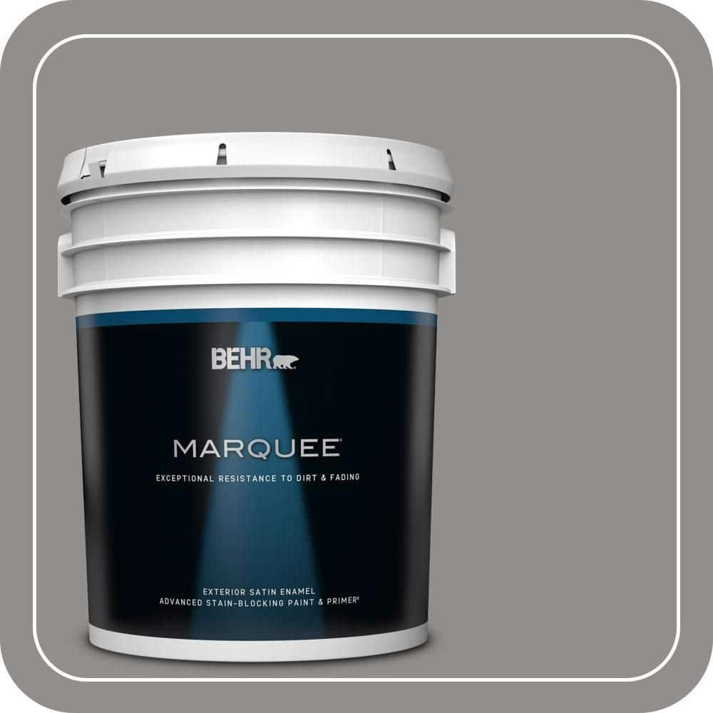 Behr 5-Gallon Plum Smoke Satin Enamel Exterior Paint and Primer: $325 Behr 5-Gallon Plum Smoke Satin Enamel Exterior Paint and Primer: $325