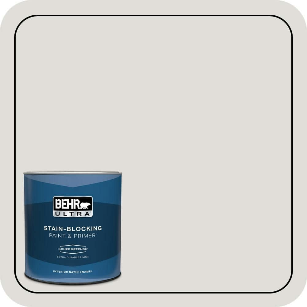 Fading Fog Extra Durable Satin Interior Enamel Paint and Primer 1-Quart: $23.98 Fading Fog Extra Durable Satin Interior Enamel Paint and Primer 1-Quart: $23.98