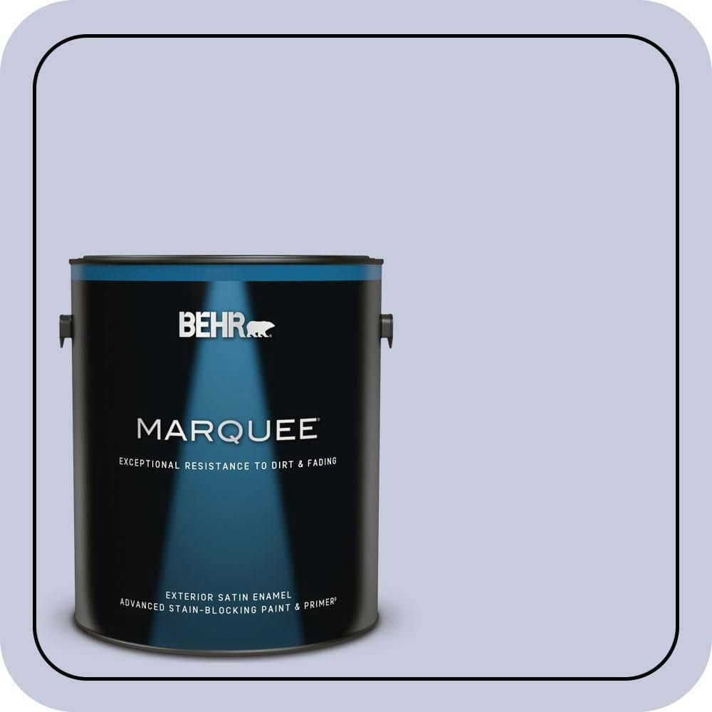 Behr Timeless Lilac 1-Gallon Satin Exterior Paint and Primer: $69.98 Behr Timeless Lilac 1-Gallon Satin Exterior Paint and Primer: $69.98