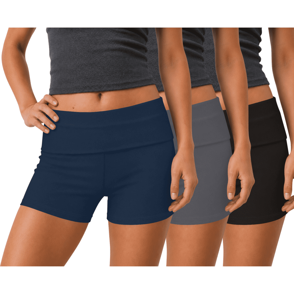 Sweet Hearts Women's High-Waisted Biker Shorts 3-Pack: $17.99 Sweet Hearts Women's High-Waisted Biker Shorts 3-Pack: $17.99