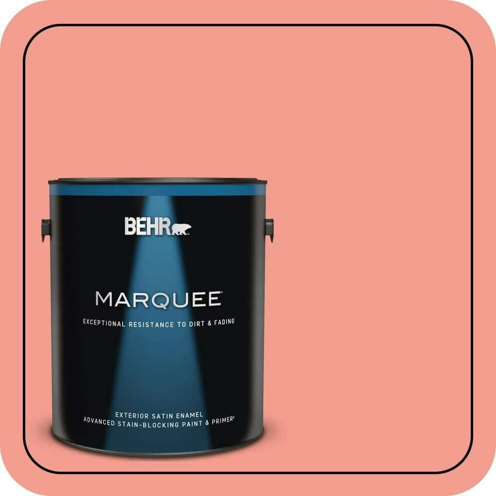 Behr Cool Melon Satin Exterior Paint and Primer 1-Gallon: $69.98