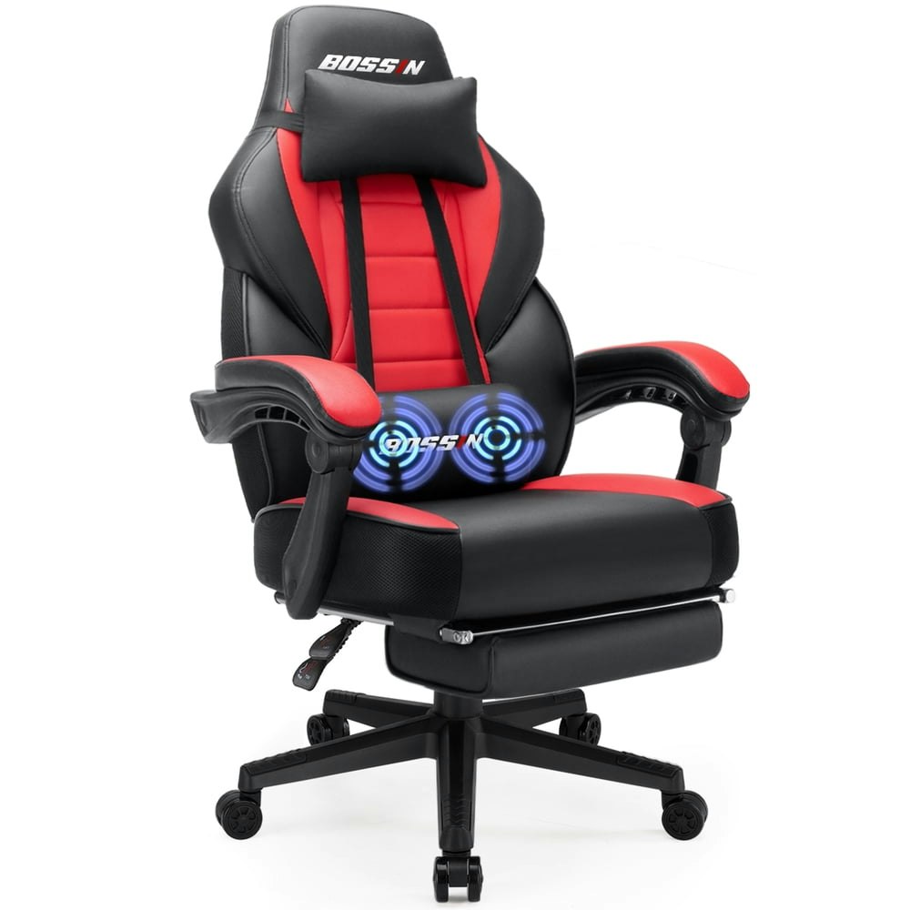 Bossin Gaming Chair with Footrest: $99.50 Bossin Gaming Chair with Footrest: $99.50