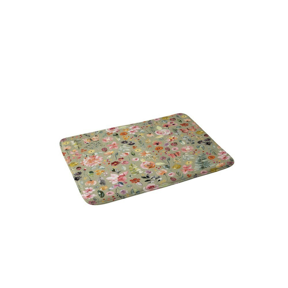 Ninola Design Countryside Floral Bath Rug: $60.99 Ninola Design Countryside Floral Bath Rug: $60.99