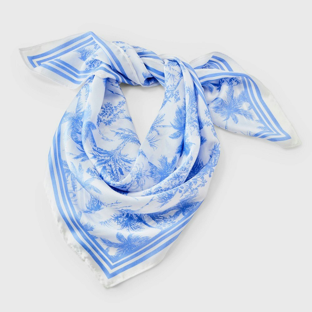 Palm Tree Pattern Square Scarf: $15 Palm Tree Pattern Square Scarf: $15