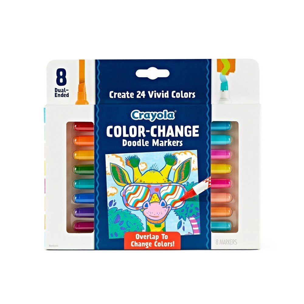 Crayola 8-Pack Color Change Doodle Markers: $9.99