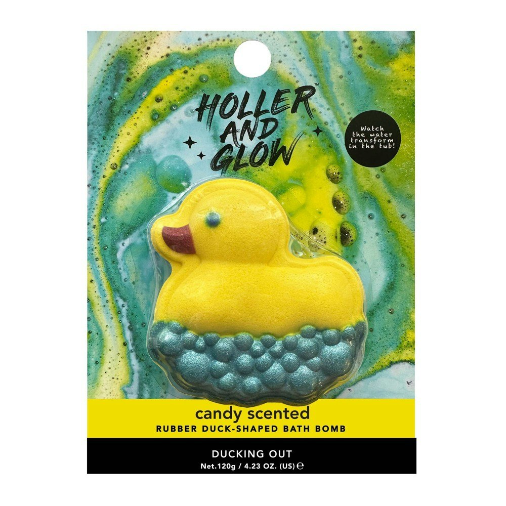 Holler and Glow Yellow Duck Bath Bomb: $4.99 Holler and Glow Yellow Duck Bath Bomb: $4.99