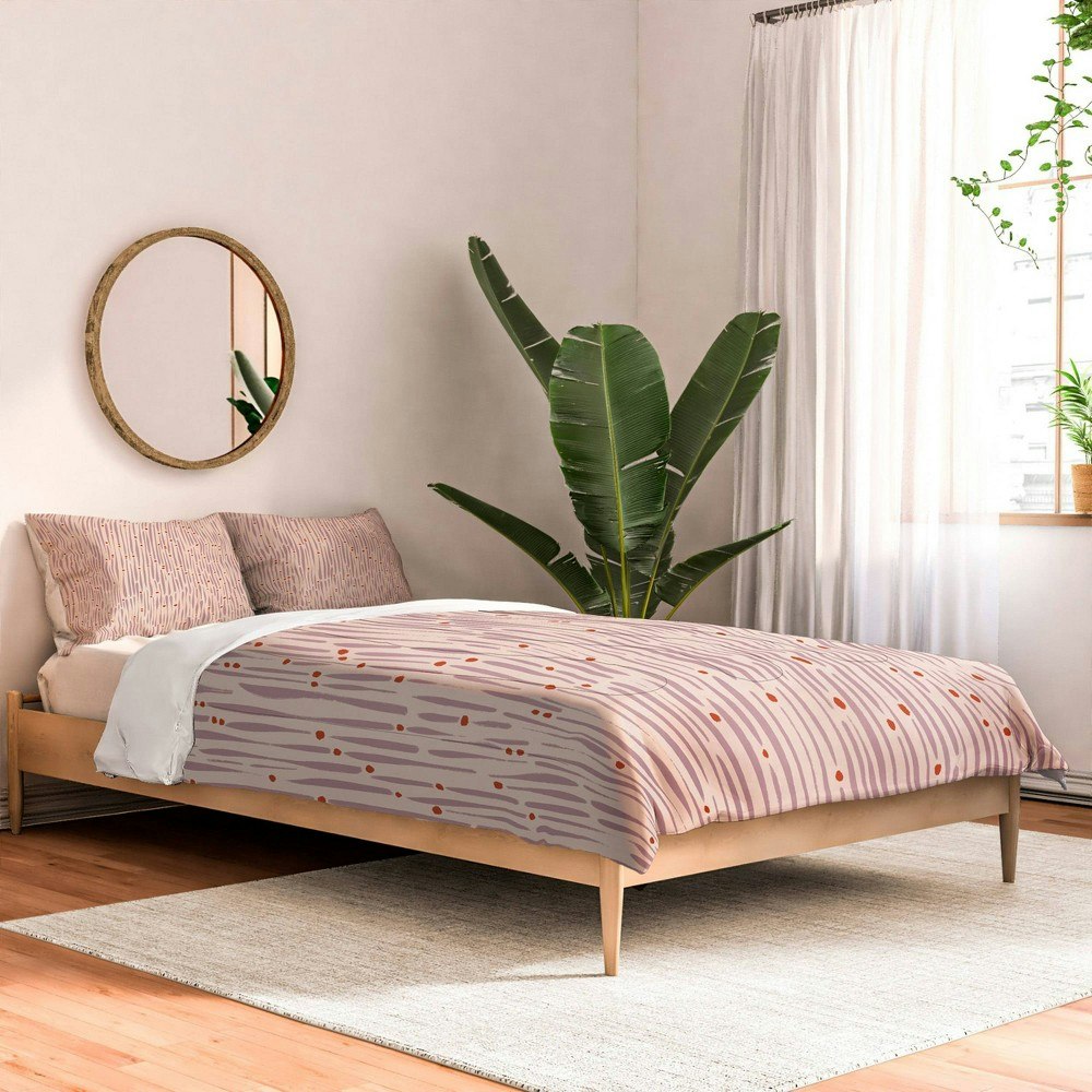Deny Designs Alisa Galitsyna Simple Hand Drawn Pattern XIV 3-Piece King Comforter Set: $240.99 Deny Designs Alisa Galitsyna Simple Hand Drawn Pattern XIV 3-Piece King Comforter Set: $240.99