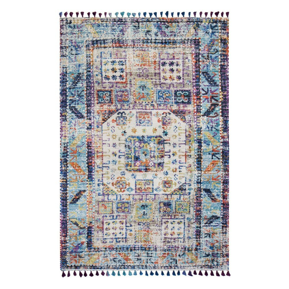 Tarom 5'x7.5' Distressed Area Rug: $67.99 Tarom 5'x7.5' Distressed Area Rug: $67.99