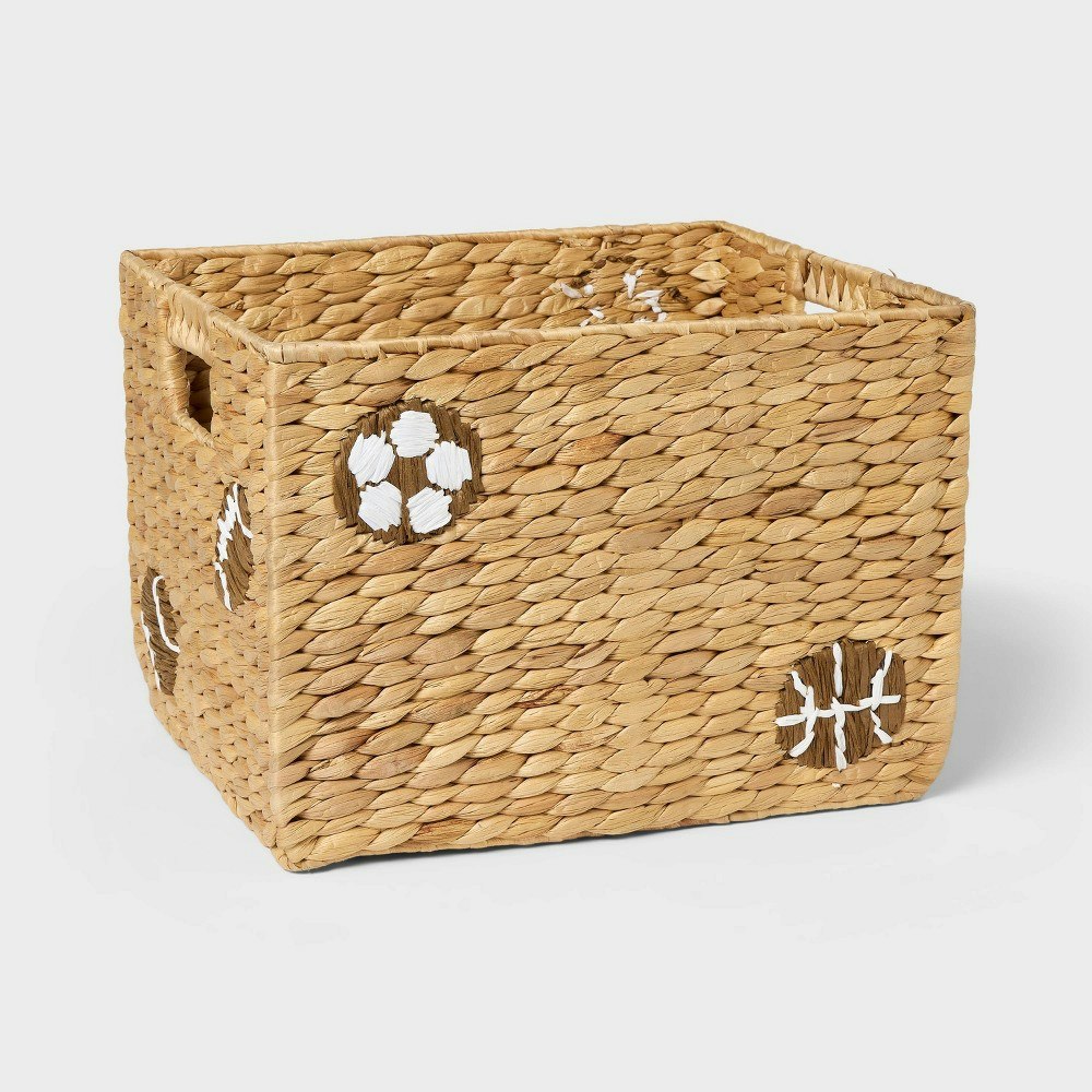 Pillowfort Sports Kids' Square Woven Basket: $25 Pillowfort Sports Kids' Square Woven Basket: $25