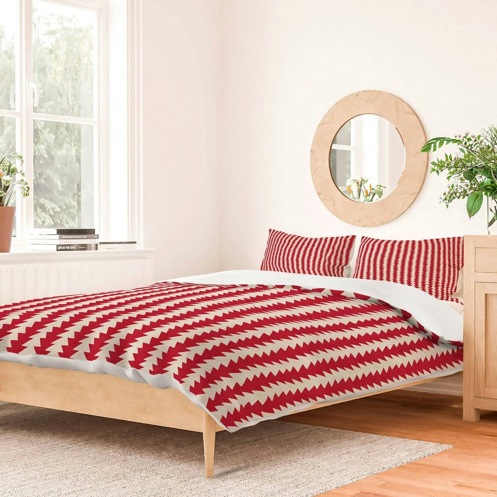 Deny Designs Twin/Twin XL Arrow Chevron Duvet and Sham Set: $159.99