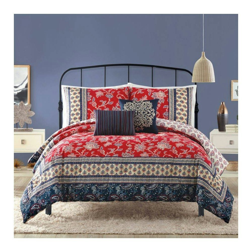 Indigo Bazaar 5-Piece King Marbella Comforter and Sham Set: $81.99