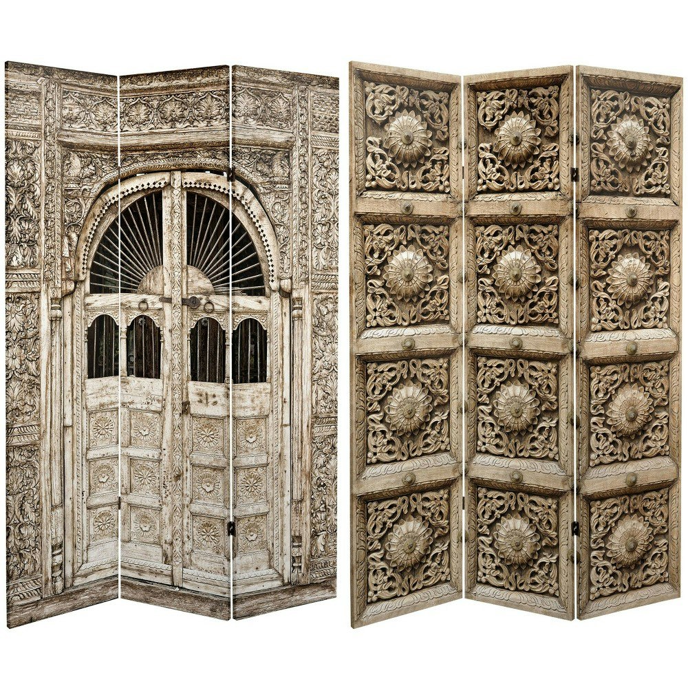 Oriental Furniture 6-Foot Double-Sided Canvas Room Divider: $163.99 Oriental Furniture 6-Foot Double-Sided Canvas Room Divider: $163.99