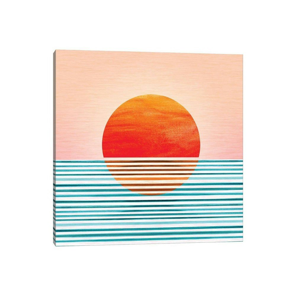 Minimalist Sunset 37" x 37" Wall Canvas: $154.99 Minimalist Sunset 37" x 37" Wall Canvas: $154.99