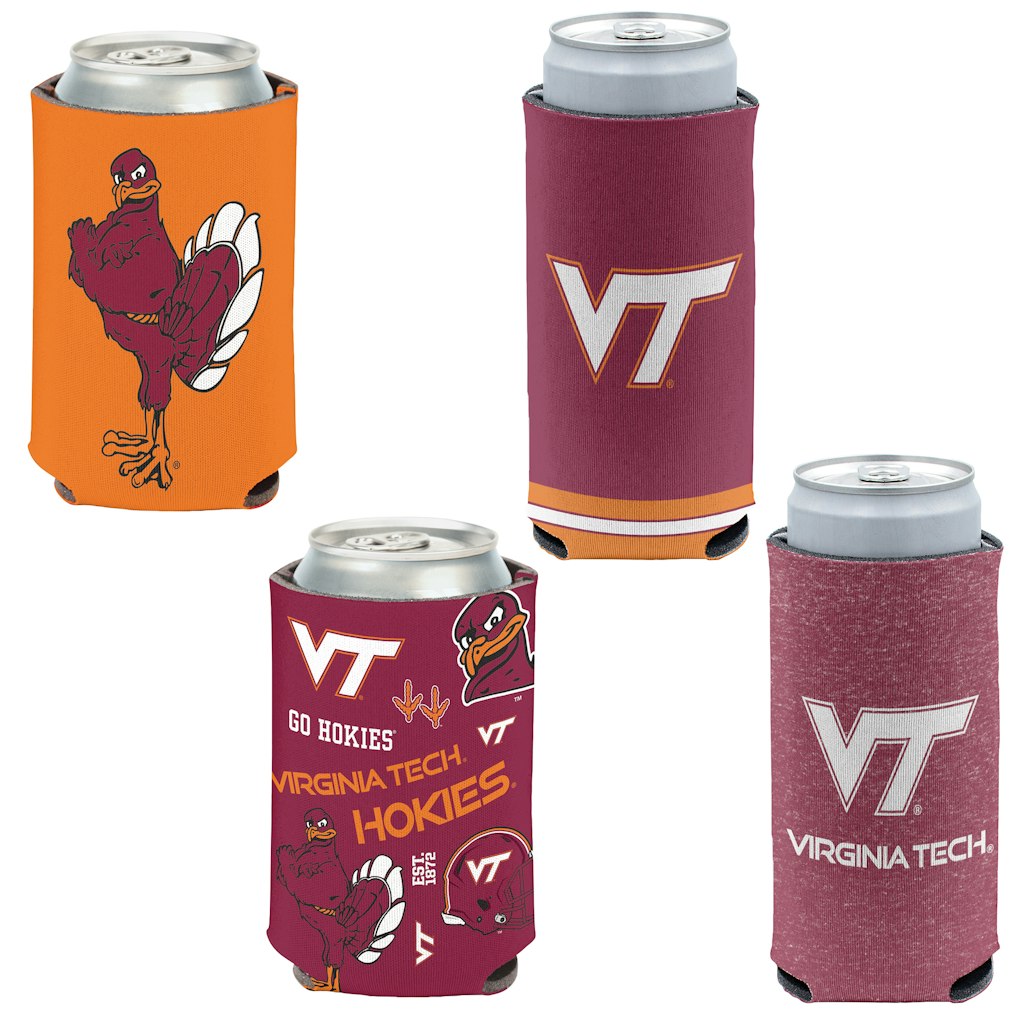 WinCraft Virginia Tech Hokies 12-oz. Can Cooler 4-Pack: $21.99 WinCraft Virginia Tech Hokies 12-oz. Can Cooler 4-Pack: $21.99