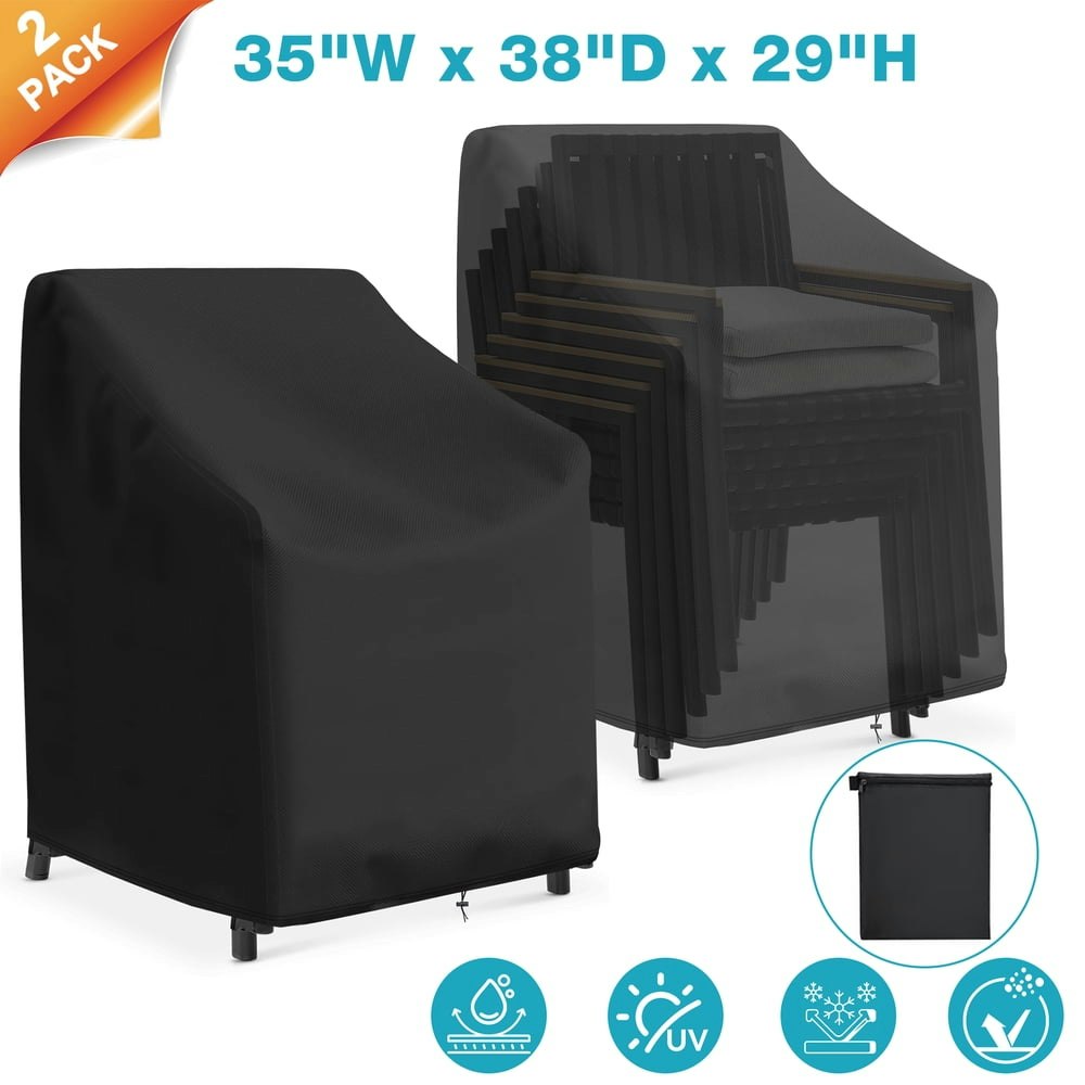 Yeerswag Patio Chair Covers 2-Pack: $18.03 Yeerswag Patio Chair Covers 2-Pack: $18.03