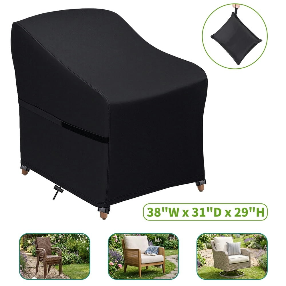 Yeerswag 38-Inch Patio Chair Cover: $12.39