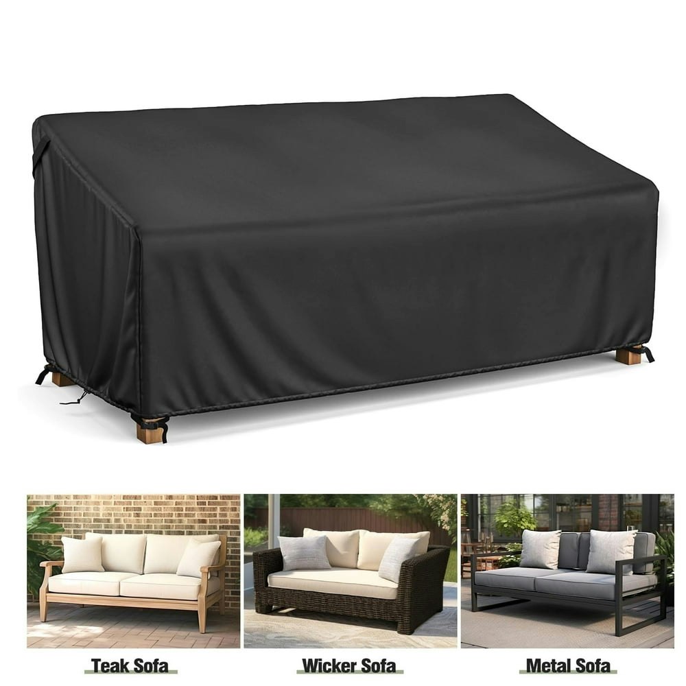 LCGOD 83-Inch Patio Sofa Cover: $23.35