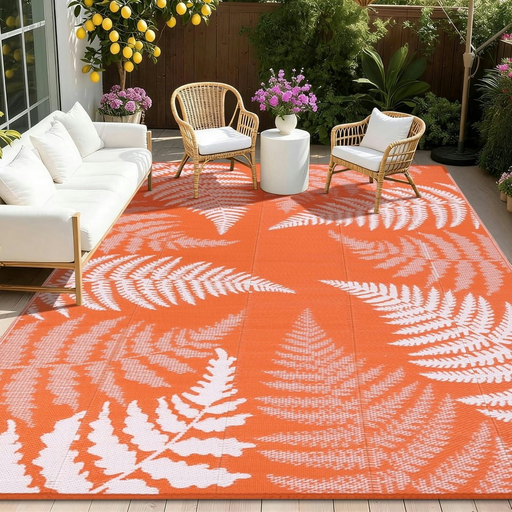 Yamaziot 6'x9' Tropical Outdoor Rug: $24.99 Yamaziot 6'x9' Tropical Outdoor Rug: $24.99