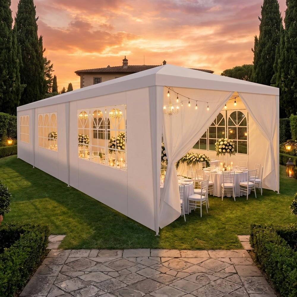 Hoteel 10x30-Foot Party Tent Canopy: $122.99 Hoteel 10x30-Foot Party Tent Canopy: $122.99
