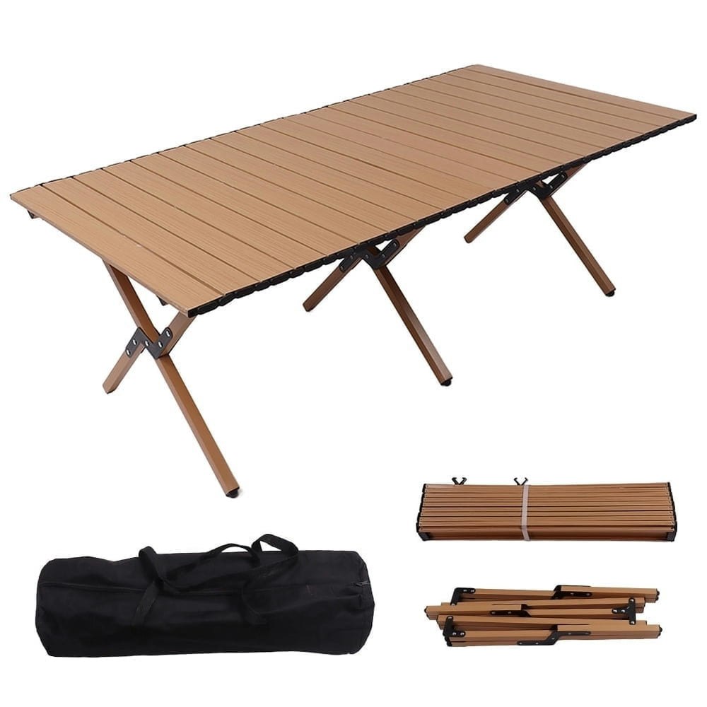 Folding Roll-Top Camping Table: $45.99