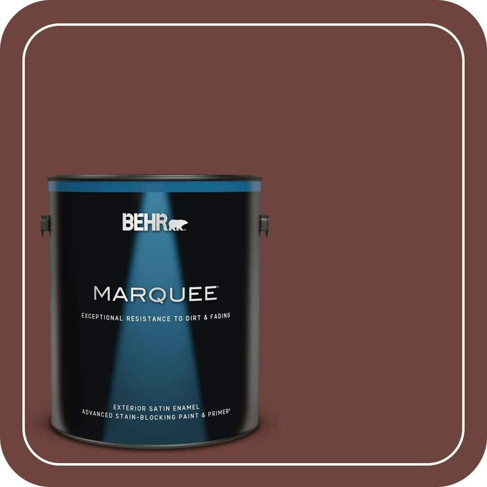 Library Red Satin Enamel Exterior Paint & Primer 1-Gallon: $69.98 Library Red Satin Enamel Exterior Paint & Primer 1-Gallon: $69.98