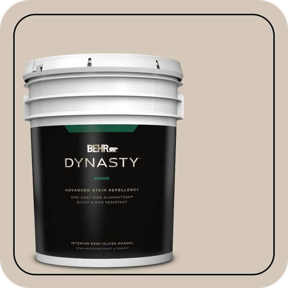 5-Gallon Semi-Gloss Interior Stain-Blocking Paint and Primer: $331 5-Gallon Semi-Gloss Interior Stain-Blocking Paint and Primer: $331