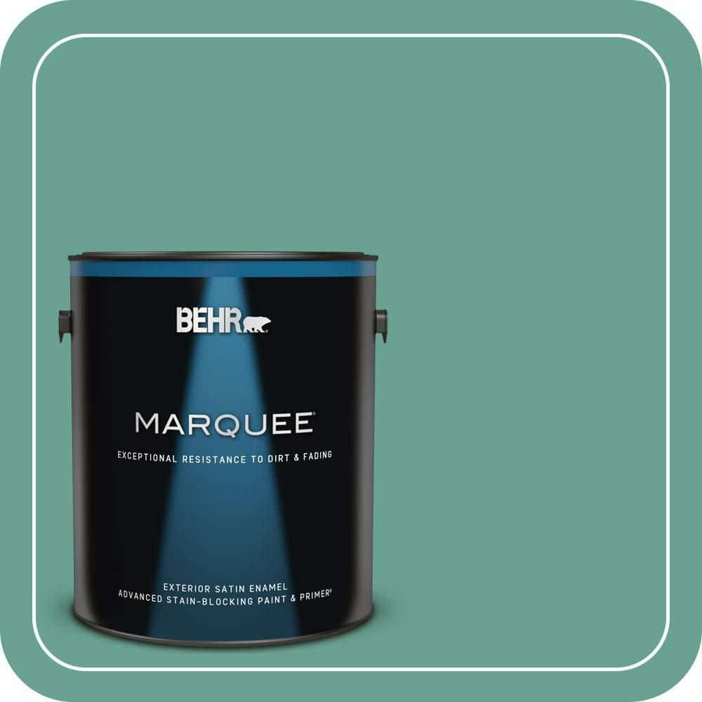 Jade Dragon Satin Enamel Exterior Paint and Primer 1-Gallon: $69.98