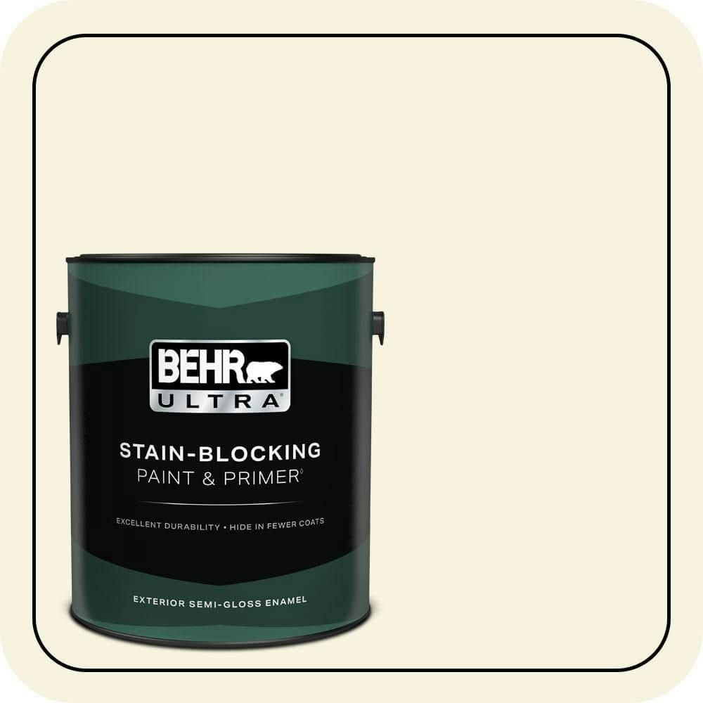 Lively White Semi-Gloss Exterior Paint and Primer 1-Gallon: $61.98 Lively White Semi-Gloss Exterior Paint and Primer 1-Gallon: $61.98