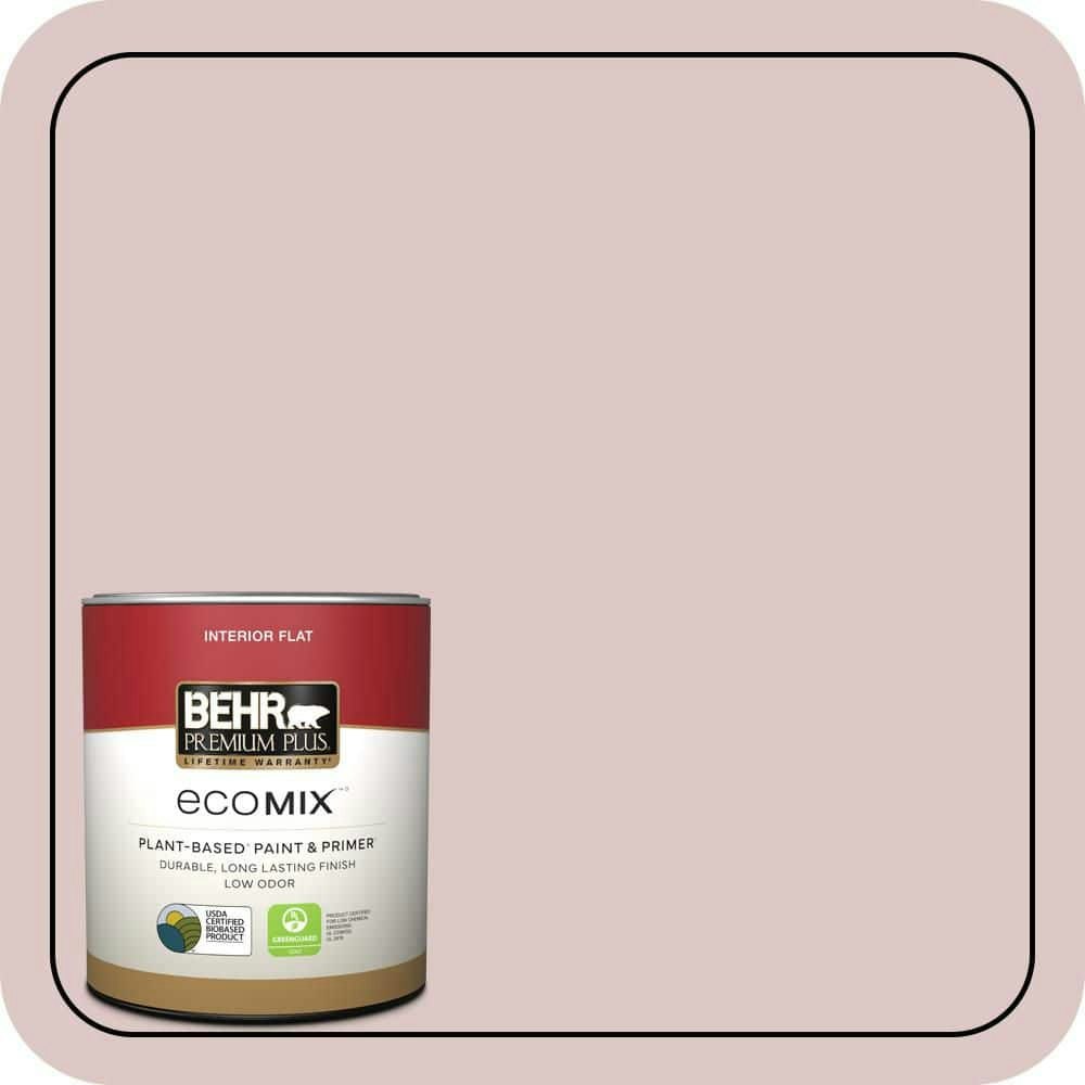 Royal Silk 1-Quart Flat EcoMix Plant-Based Interior Paint and Primer: $19.48