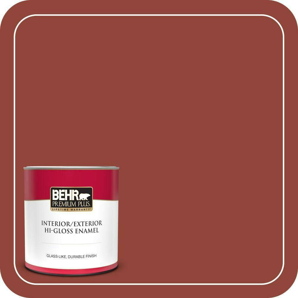 Autumn Maple Hi-Gloss Enamel Interior/Exterior Paint & Primer 1-Quart Can: $21.48