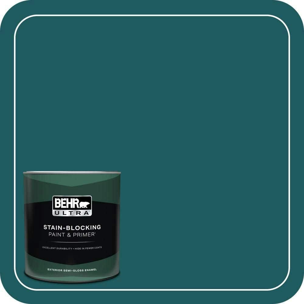 Moonlit Pool Semi-Gloss Exterior Paint and Primer 1-Quart: $30.98 Moonlit Pool Semi-Gloss Exterior Paint and Primer 1-Quart: $30.98