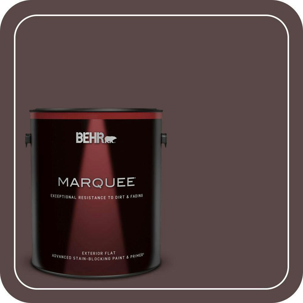 Behr Wild Boysenberry Flat Exterior Paint and Primer 1-Gallon Can: $67.98