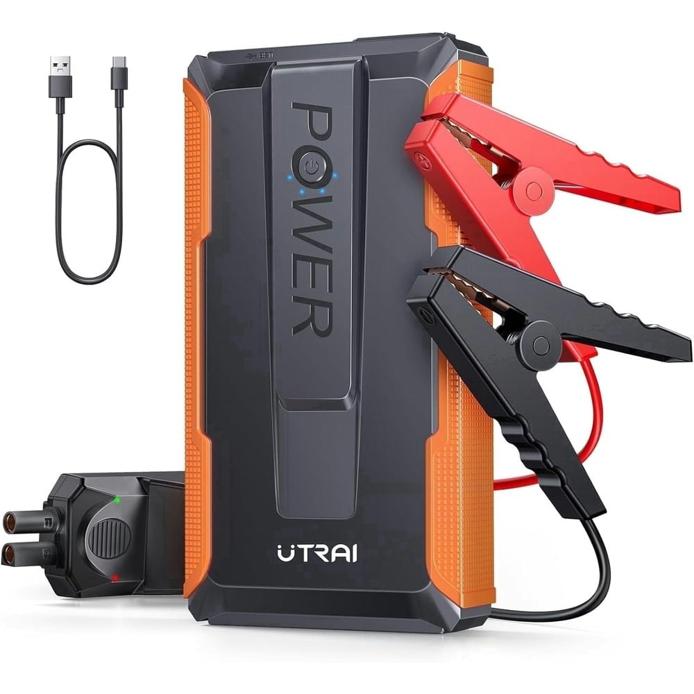 Utrai 2,000A Car Jump Starter and Power Bank: $37.99 Utrai 2,000A Car Jump Starter and Power Bank: $37.99