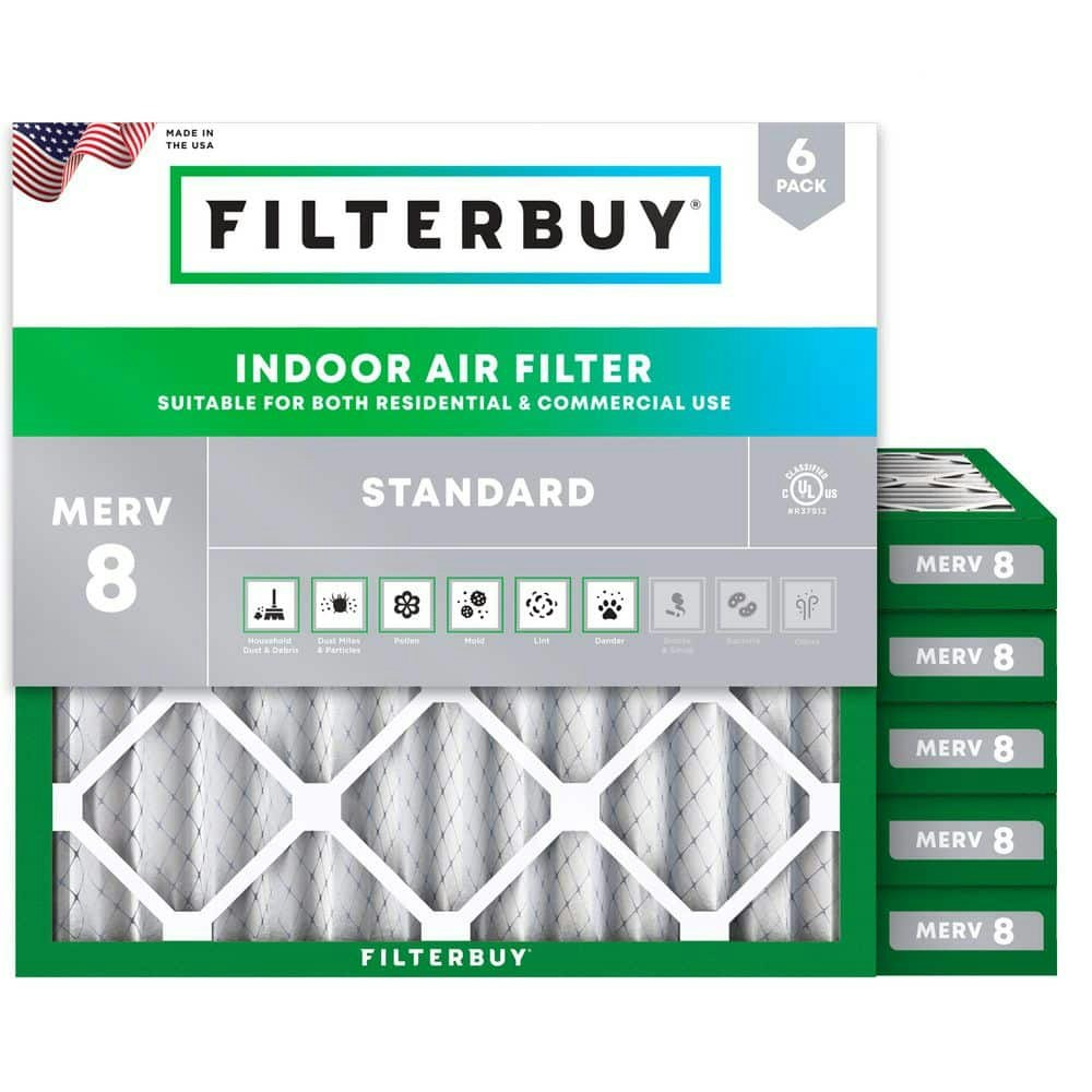 21.25" x 21.25" x 2" MERV 8 Pleated HVAC Air Filter 6-Pack: $89.94 21.25" x 21.25" x 2" MERV 8 Pleated HVAC Air Filter 6-Pack: $89.94