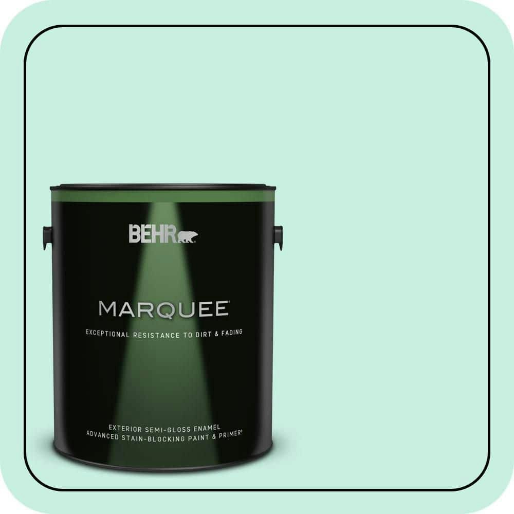 Behr Premium Plus Summer House Semi-Gloss Exterior Paint and Primer 1-Gallon: $71.98