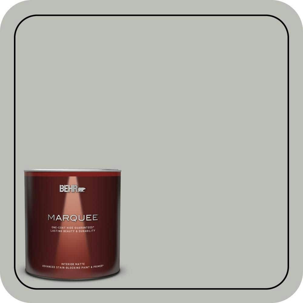 Behr Hailstorm Gray Matte Interior Paint & Primer 1-Quart: $26.98 Behr Hailstorm Gray Matte Interior Paint & Primer 1-Quart: $26.98