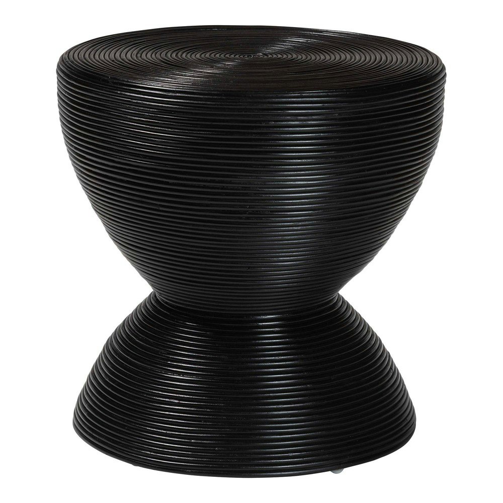 Bali & Pari Tokyo Laminated Natural Rattan Side Table: $209.99 Bali & Pari Tokyo Laminated Natural Rattan Side Table: $209.99