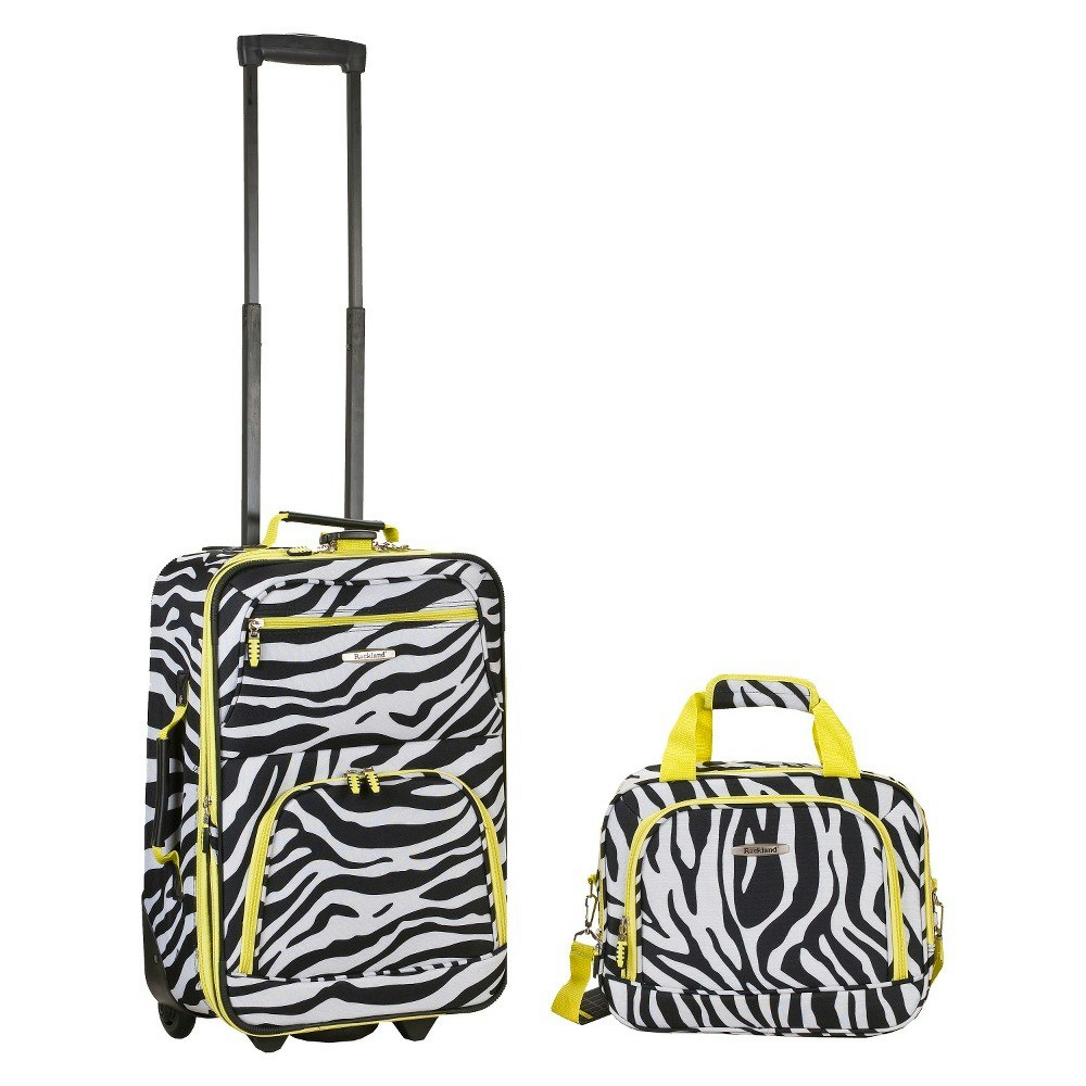 Rockland Rio 2-Piece Softside Carry-On Luggage Set: $45.99 Rockland Rio 2-Piece Softside Carry-On Luggage Set: $45.99