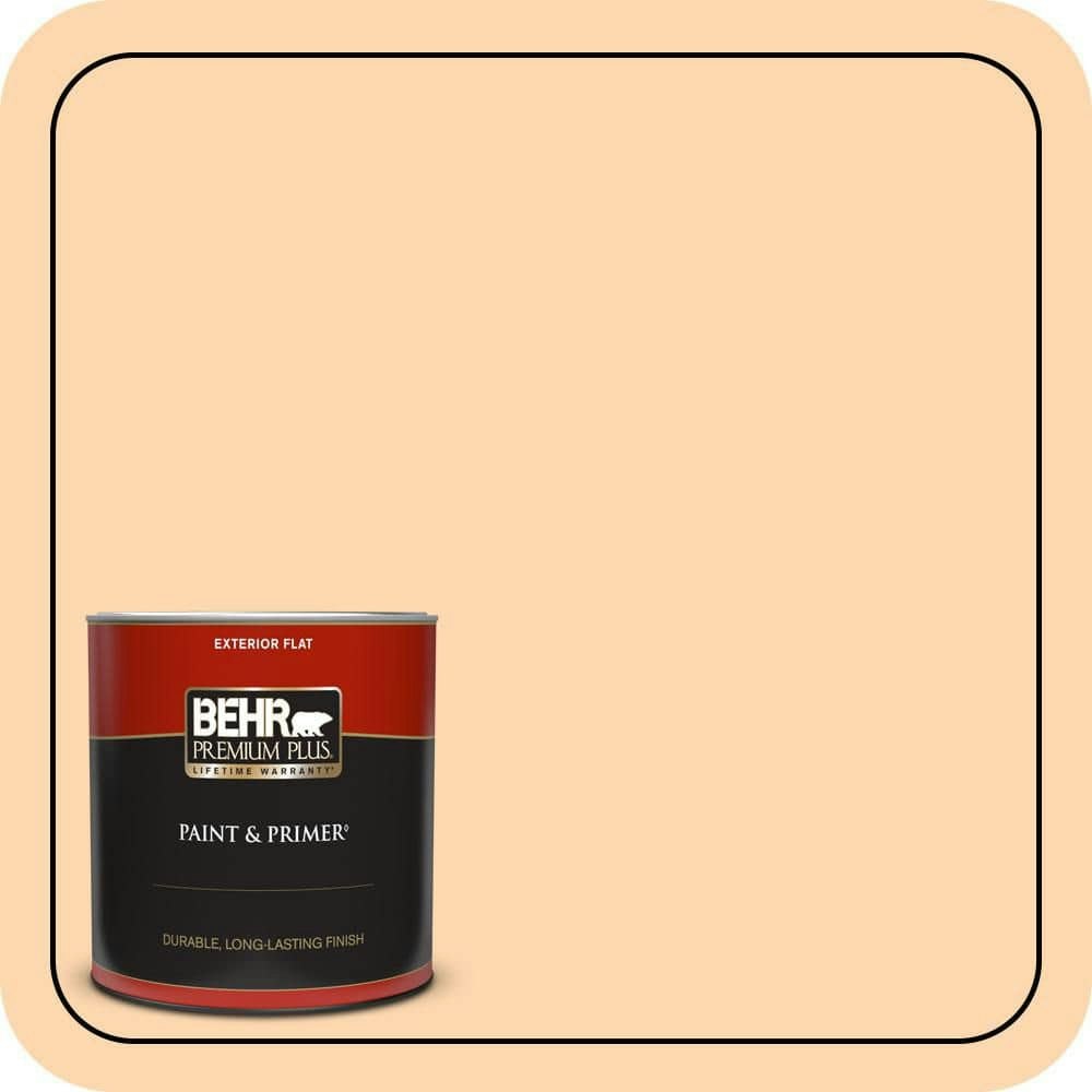 Delicious Melon Flat Exterior Paint & Primer 1-Quart: $23.98 Delicious Melon Flat Exterior Paint & Primer 1-Quart: $23.98