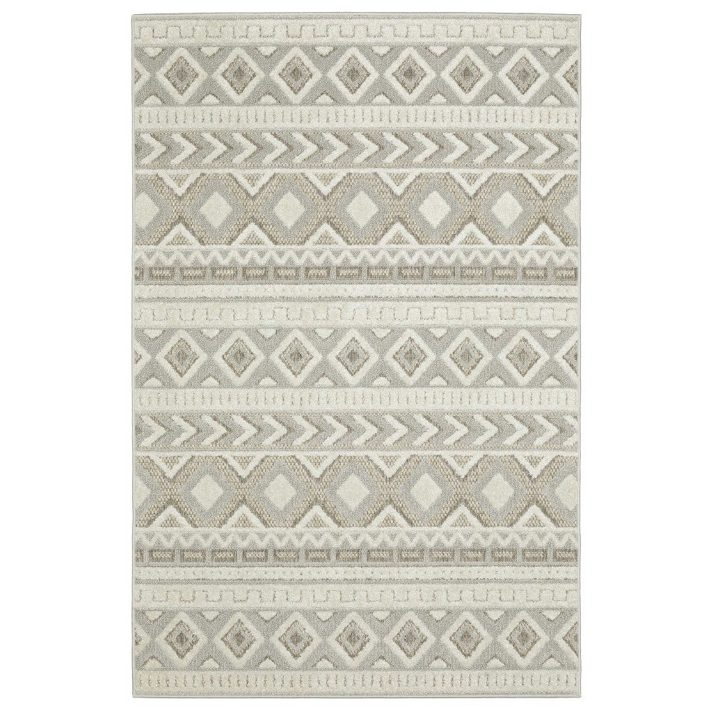 Captiv8e Designs 9'10"x12'10" Tiana Geometric Area Rug: $739.99