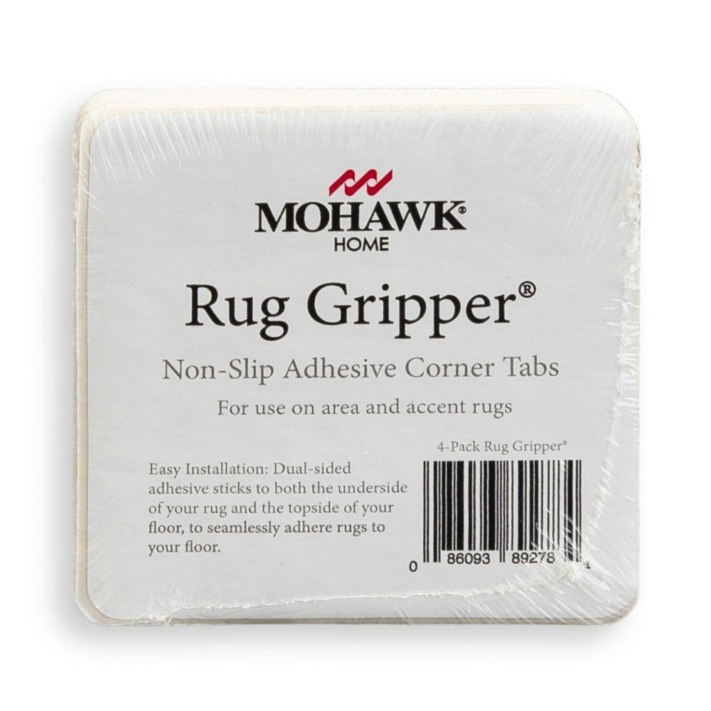 Mohawk Adhesive Non-Slip Rug Gripper Corner Tabs 4-Pack: $11.99 Mohawk Adhesive Non-Slip Rug Gripper Corner Tabs 4-Pack: $11.99