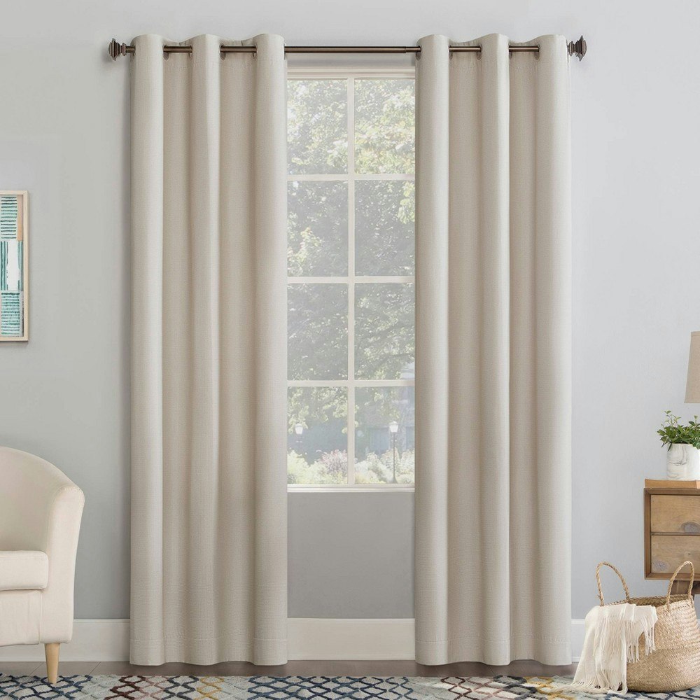 No. 918 Lindstrom 96"x40" Fleece-Insulated Grommet Curtain Panel: $22.99 No. 918 Lindstrom 96"x40" Fleece-Insulated Grommet Curtain Panel: $22.99