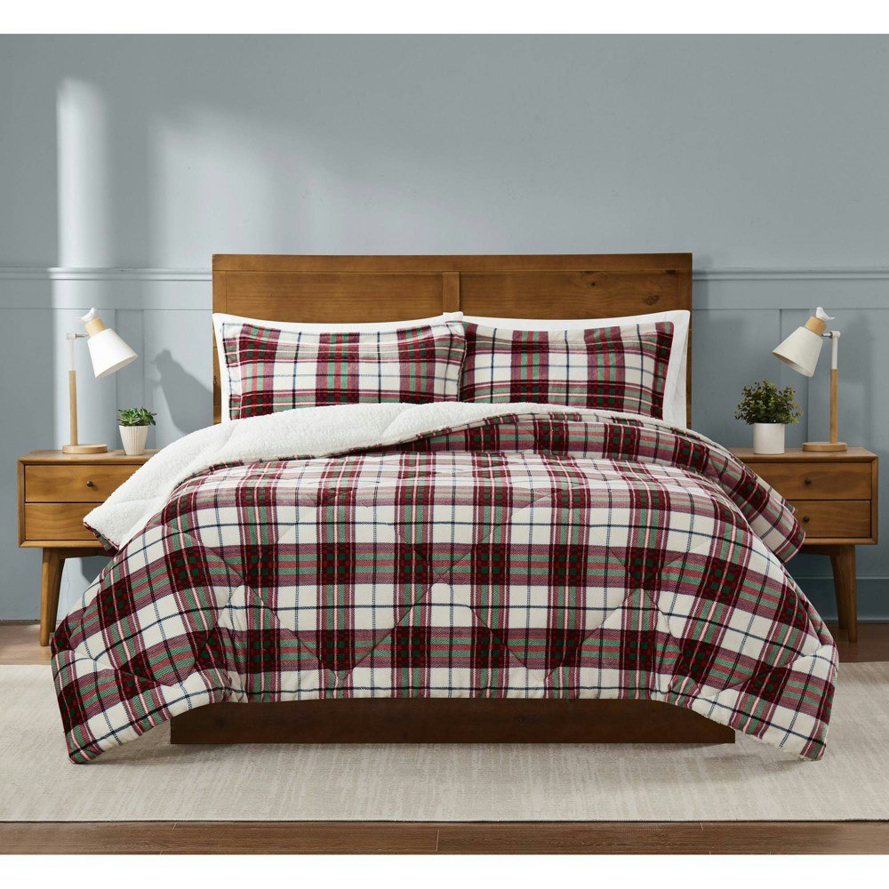 Truly Soft King Marlon Plaid Comforter Set: $164.99
