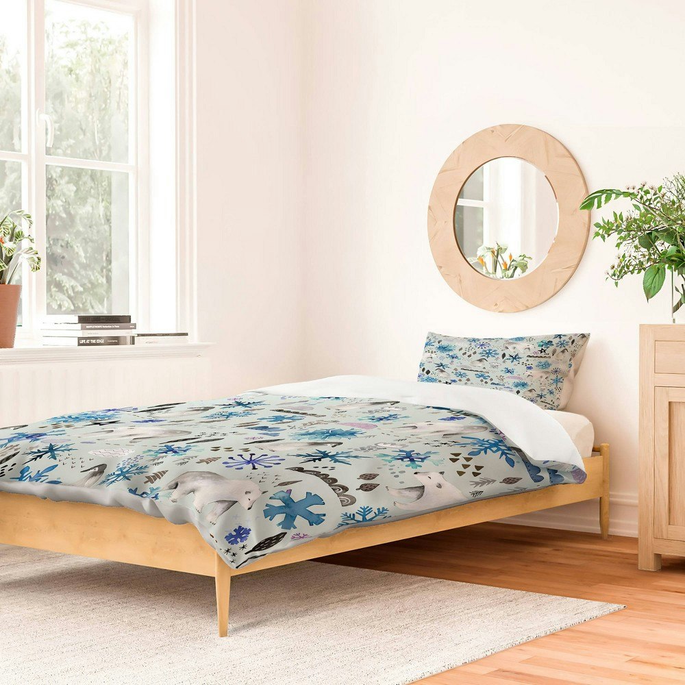 Deny Designs Twin/Twin XL Ninola Design Duvet Cover and Sham Set: $159.99