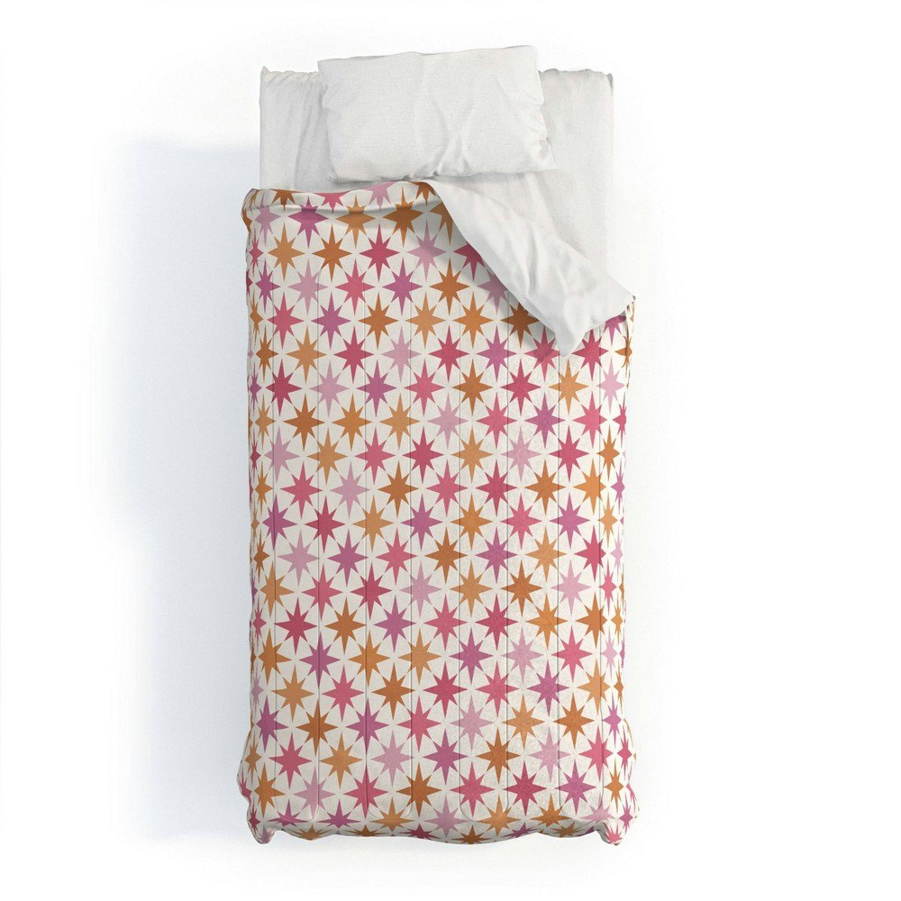 Deny Designs Twin/Twin XL Starry Comforter and Pillow Sham Set: $199.99