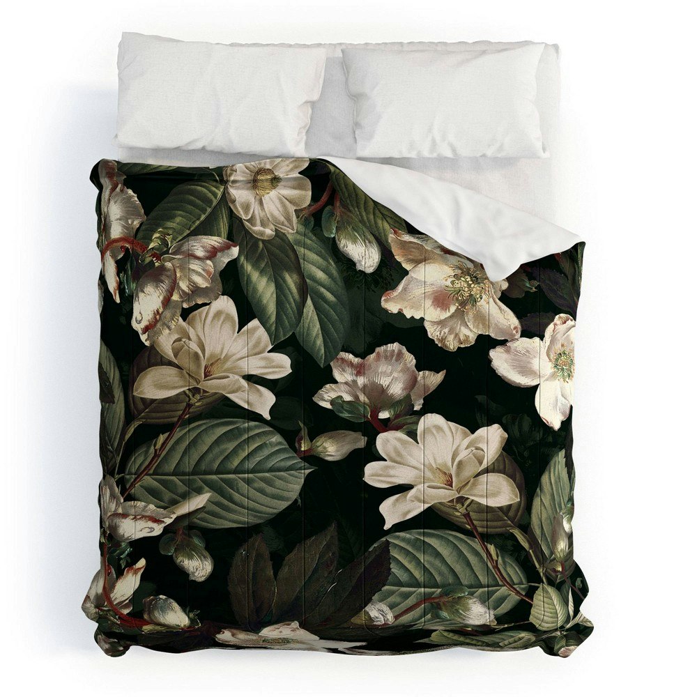 Deny Designs King Dark Garden Comforter and Sham Set: $259.99