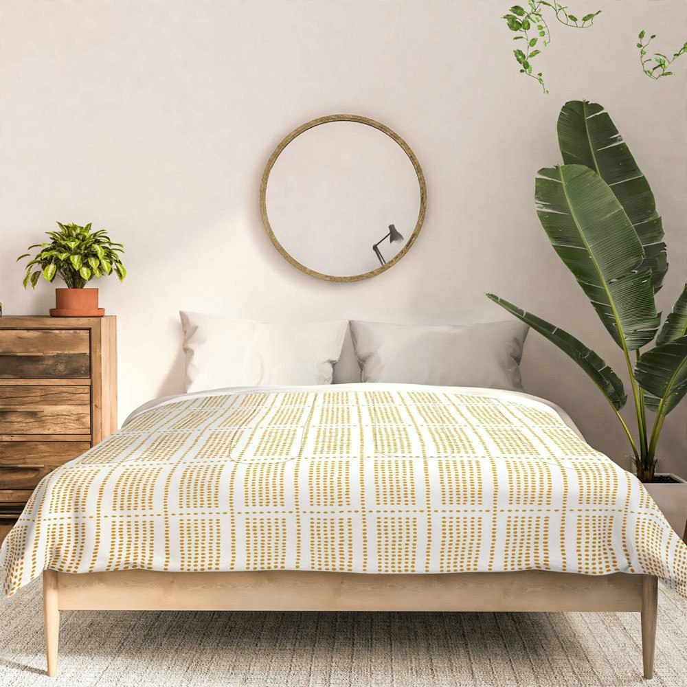 Deny Designs Twin/Twin XL Boho Geometric Comforter & Sham 2-Piece Set: $157.99
