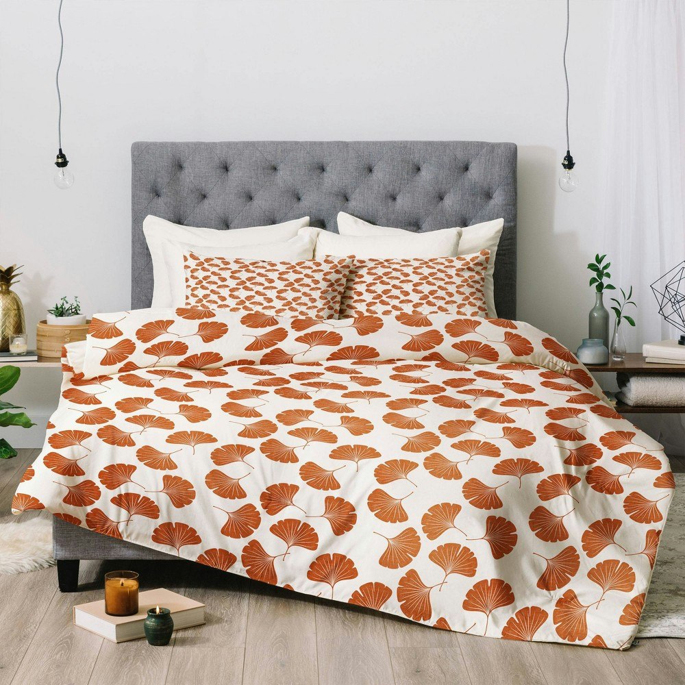 Little Arrow Design Co Ginkgo Leaves Comforter Set 3-Piece Set: $172.19 Little Arrow Design Co Ginkgo Leaves Comforter Set 3-Piece Set: $172.19